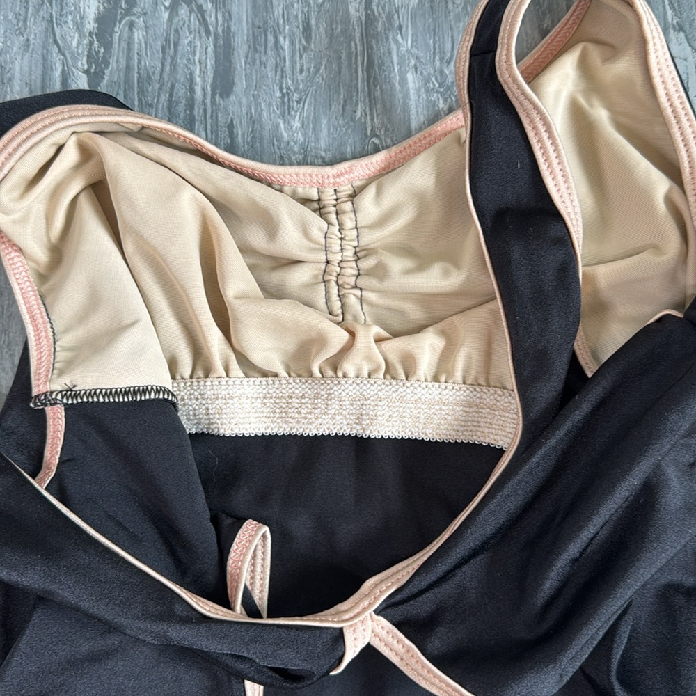 ❤️3/$30 Premiere Collection by Body Wrappers Black Leotard - Picture 6 of 10